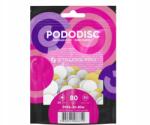 Staleks Pododisc Staleks cserélhető csiszolófelületek, Size M, g80, fehér (PDFS-20-80W)