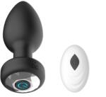 Passion Labs Remote Control Anal Plug, Silicone, USB, Black, 9 cm