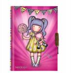 Santoro Zárható Jegyzetfüzet, Gorjuss, First Prize, kulccsal zárható, 12.8×18×2cm (5018997635926)