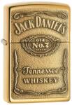 Zippo Brichetă Zippo 254BJD. 428 Jack Daniel's Label Emblem (254BJD.428) - ceasuri-pro Bricheta