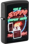Zippo Brichetă Zippo 48455 Neon Sign (48455) - ceasuri-pro Bricheta