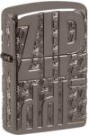 Zippo Brichetă Zippo 46312 Reverse Pattern Deep Carved Armor (46312) Bricheta