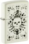 Zippo Brichetă Zippo 46289 Glow in the Dark Skull (46289) - ceasuri-pro Bricheta