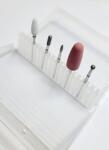 Global Fashion Set de bituri pentru manichiură, 5 bucăți, brâu rosu