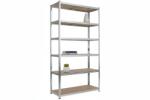 MAMUTEX Horganyzott fém állvány Mamutex Standard 240x120x60 cm - 6 polc, teherbírás 1050 kg