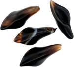  Agata Sardonix Margele Pietre Semipretioase Floare cu Gaura - 35-37 x 14-16 x 9-10 mm - 1 Buc