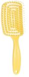 TBC Detangling Hollow Sárga hajkefe a könnyed kifésülésért Yellow