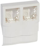 Legrand 31451 DLP mini Oteo DLP mini Oteo keret kettős, 80/120x20 csatornához (31451)