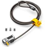 Kensington ClickSafe 2.0 biztonsági kábel, 3 az 1-ben, számjegyekkel (T-Bar-hoz, nano- és éknyíláshoz) (K68105EU)