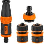 NEO TOOLS Öntöző készlet, szórófej tartozékokkal, 4 db, 1/2 (15-710)