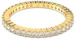 Swarovski Fényűző aranyozott gyűrű Vittore 5028972 55 mm