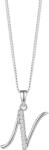 Preciosa Ezüst nyaklánc "N" betű 5380 00N (lánc, medál)