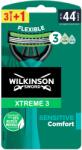 Wilkinson Sword Egyhasználatú borotva férfiaknak Wilkinson Xtreme3 Bulldog Sensitive Comfort 3+1 db