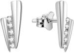 Beneto Csillogó ezüst fülbevaló AGUP1435