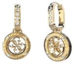 Guess Bájos aranyozott fülbevaló 4G Loop JUBE02286JWYGBKT/U