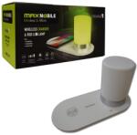 Max Mobile LED Asztali Lámpa and Wireless Töltő RGB (3858892511428) Fehér