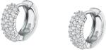 Morellato Bájos ezüst karika fülbevaló cirkónium kövekkel Tesori SAIW144