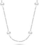 Brilio Silver Ezüst nyaklánc Majorica gyöngyökkel NCL140W