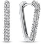 Brilio Silver Időtálló ezüst fülbevaló cirkónium kövekkel EA873W