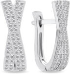 Brilio Silver Csillogó ezüst fülbevaló PE066