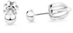 Cutie Jewellery Bedugós fehér arany fülbevaló Z5004-30-X-2