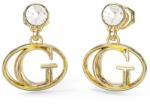 Guess Stílusos aranyozott lógó fülbevaló Rivoli JUBE03361JWYGT/U