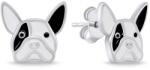 Brilio Silver Eredeti ezüst fülbevaló Bulldog EA816W