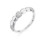 Rosato Eredeti ezüst gyűrű cirkónium kövekkel Into the blue RZIB34 54 mm