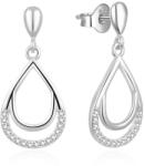 MOISS Gyönyörű lógó fülbevaló ezüstből E0003087