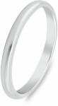 Brilio Silver Minimalista ezüst jegygyűrű RI149W 68 mm