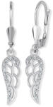 Soliter Brilio Silver Csillogó ezüst fülbevalók Angyalszárny 436 001 00569 04