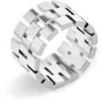 Calvin Klein Luxus acél gyűrű Geometric 35000324 54 mm