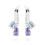 Silver Cat Bájos fülbevaló cirkónium kövekkel SC506