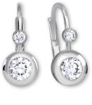 Soliter Brilio Fehér arany fülbevaló cirkónium kövekkel 239 001 00062 07