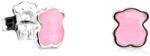 Tous Ezüst mackó fülbevaló rózsakvarccal ikon Icon Color 815433610