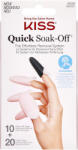 KISS Műköröm eltávolító (Soak Off Remover Caps) 20 db