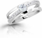 Modesi Ezüst gyűrű cirkónium kövekkel M11105 54 mm