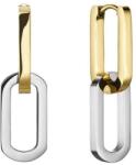 Rosefield Minimalista bicolor acél fülbevaló 2 az 1-ben JEDLG-J712