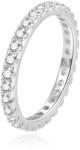Beneto Gyönyörű ezüst gyűrű cirkónium kövekkel AGG369 52 mm