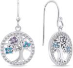 Brilio Silver Népszerű ezüst fülbevaló Életfa EA728W