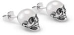 Troli Stílusos férfi fülbevaló koponyával KS-131