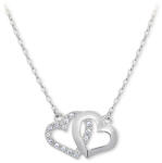 Soliter Brilio Romantikus nyaklánc összekapcsolt szívekkel 279 001 00096 07