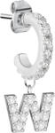 La Petite Story Single fülbevaló "W" LPS02ARQ83 - 1 db