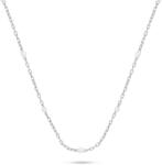 Brilio Silver Ezüst nyaklánc fehér golyókkal NCL112W