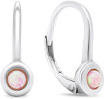 Brilio Silver Bájos ezüst fülbevaló szintetikus opálokkal EA365WP