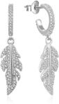 MOISS Bámulatos ezüst fülbevaló Levelek E0002947