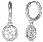 Guess Bámulatos acél fülbevaló 4G Logo JUBE02135JWRHT/U