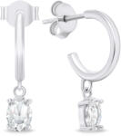 Brilio Silver Időtálló ezüst fülbevaló cirkónium kövekkel EA655W