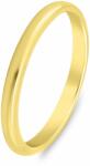 Brilio Silver Minimalista aranyozott jegygyűrű RI149Y 56 mm