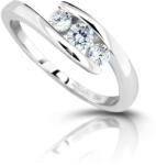 Modesi Ezüst gyűrű cirkónium kővel M13075 55 mm